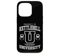 Entraînement de Gym Vintage Varsity Fitness de la Kettlebell University Coque pour iPhone 13 Pro