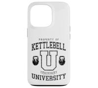 Entraînement de Gym Vintage Varsity Fitness de la Kettlebell University Coque pour iPhone 13 Pro
