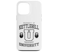Entraînement de Gym Vintage Varsity Fitness de la Kettlebell University Coque pour iPhone 13 Pro Max