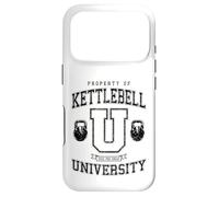 Entraînement de Gym Vintage Varsity Fitness de la Kettlebell University Coque pour iPhone 17 Pro