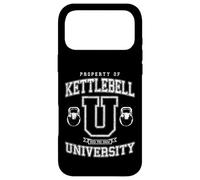 Entraînement de Gym Vintage Varsity Fitness de la Kettlebell University Coque pour iPhone 17 Pro Max