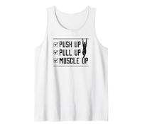 Entraînement de gymnastique amusant - Push Up Pull Up Muscle Up Débardeur