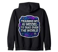 Entraînement de Mon modèle d'IA pour Prendre Le contrôle du Monde ingénieur Amusant Sweat à Capuche