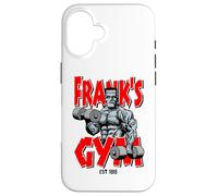 Entraînement de Musculation Amusant Frankenstein Gym Coque pour iPhone 16