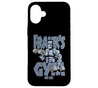 Entraînement de Musculation Amusant Frankenstein Gym Coque pour iPhone 16 Plus