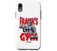 Entraînement de Musculation Amusant Frankenstein Gym Coque pour iPhone XR