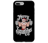 Entraînement de Musculation Amusant Merry Squatmas Santa Coque pour iPhone 7 Plus/8 Plus