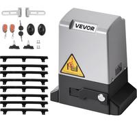 Entraînement de portail coulissant VEVOR, 400 W, entraînement de portail de cour pour portes jusqu'à 25 m/1000 kg, ouverture de portail, moteur de porte roulante avec crémaillère en nylon, capteur inf