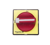Entraînement de porte rouge-jaune avec serrure 60x60mm KCD1PZ