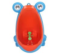Entraînement des Garçons Entraînement Urinant avec Cible de Visée, Mignon Forme D'animal Potty Training Murd Urin, Plastique, Ventou (BLUE)