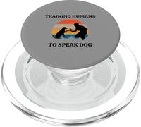 Entraînement des Humains à Parler Chien Dresseur Obéissance Chiens Dresseurs PopSockets PopGrip pour MagSafe