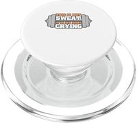 Entraînement drôle This is Not Sweat It's My Body Crying PopSockets PopGrip pour MagSafe