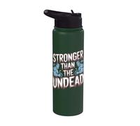 Entraînement drôle Vampire Haltérophilie Stainless Steel Insulated Water Bottle