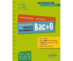 Entraînement intensif aux concours post-bac, écoles de commerce : Sésame, Acces, EGC, Ecricome, Pass