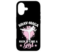 Entraînement Krav Maga Kick It Like a Girl Coque pour iPhone 17