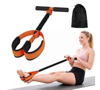 Entraînement multifonction, appareil de résistance à pédale, bande de résistance flexible avec poignée pour entraînement complet du corps, entraîneur abdominal pratique pour la maison, pour entraîner
