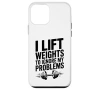 Entraînement Musculaire : Je soulève des Poids pour ignorer Mes problèmes Coque pour iPhone 12 Mini
