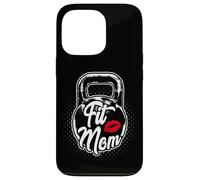 Entraînement Physique Kettlebell Fit Mom Coque pour iPhone 13 Pro