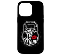 Entraînement Physique Kettlebell Fit Mom Coque pour iPhone 14 Pro Max