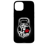 Entraînement Physique Kettlebell Fit Mom Coque pour iPhone 15 Plus
