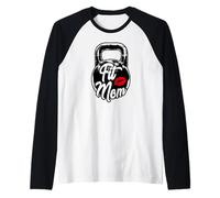 Entraînement Physique Kettlebell Fit Mom Manche Raglan