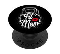 Entraînement Physique Kettlebell Fit Mom PopSockets PopGrip Adhésif