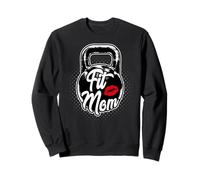 Entraînement Physique Kettlebell Fit Mom Sweatshirt