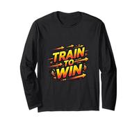 Entraînement pour Gagner Motivation Fitness Graphique Manche Longue