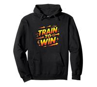 Entraînement pour Gagner Motivation Fitness Graphique Sweat à Capuche