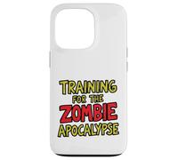 Entraînement pour Le Zombie Apocalypse Survival Fitness Graphic Coque pour iPhone 13 Pro