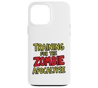 Entraînement pour Le Zombie Apocalypse Survival Fitness Graphic Coque pour iPhone 13 Pro Max