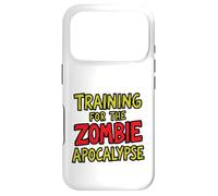 Entraînement pour Le Zombie Apocalypse Survival Fitness Graphic Coque pour iPhone 17 Pro