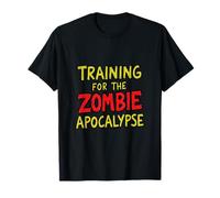 Entraînement pour Le Zombie Apocalypse Survival Fitness Graphic T-Shirt
