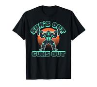 Entraînement Sportif Amusant d'été de Suns Out Guns Out Beach Sun Muscle T-Shirt