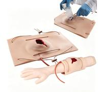 Entraîneur Au Contrôle De L'hémostase, Kit De Formation « Arrêter Le Saignement », Scène Simulée De Saignement Suite À Un Traumatisme À La Cuisse Et Au Bras, Modèle De Formation Aux Techniques