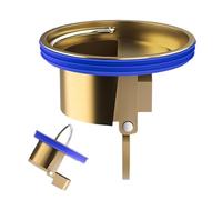 Entraîneur au sol - Empêche le reflux - Bloqueur d'odeurs en laiton - Noyau d'étanchéité automatique - Insert anti-odeurs - Couvercle de vidange de désodorisation - Valve d'étanchéité pour salle de