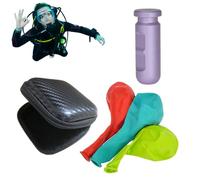 Entraîneur auxiliaire pour l'oreille sous-marine - Outil d'égalisation réutilisable, Exercice de plongée professionnel pour l'oreille, Dispositif sûr de contrôle de la pression | Pra