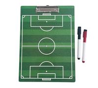 Entraîneur Board avec Stylo Aimants, Tableau Stratégie Portable pour L'entraînement Football et Les Compétitions, Matériau Durable, Conception avec Crochet, Utilisation Scolaire