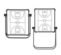 Entraîneur Board de Basketball Magnétique, Tableau Blanc Effaçable à Sec pour Entraîneurs de Basketball, avec Pièces D'échecs Magnétiques, pour L'entraînement