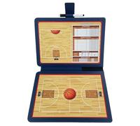 Entraîneur Board de Basketball Magnétique, Tableau Blanc Effaçable à Sec pour Entraîneurs de Basketball, avec Marqueur, Double Face, pour L'entraînement