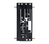 Entraîneur d'accords de guitare - Appareil d'apprentissage compact, matériau ABS durable, placement facile des doigts, outil de pratique polyvalent | Idéal pour les guitaristes débutants, transition e