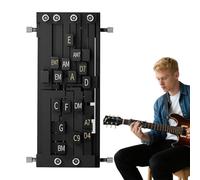 Entraîneur d'accords de guitare - Outil presseur pour débutants pour apprendre et jouer instantanément | Aide portable pour pratique acoustique basse | Apprentissage pour adolescents