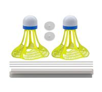 Entraîneur de badminton - Entraîneur de rebond de badminton | Ensemble d'entraînement de badminton suspendu avec cordes hautement élastiques | Boules luminescentes Rebond pour pratique personnelle de