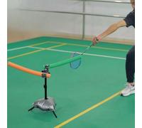 Entraîneur de badminton réglable pour s'entrainer soi-même, améliore les compétences de levage claires et défensives sous les bras, entraînement intérieur et extérieur