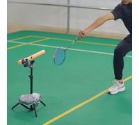 Entraîneur de badminton réglable pour s'entrainer soi-même, améliore les compétences de levage claires et défensives sous les bras, idéal pour l'entraînement en intérieur et en extérieur
