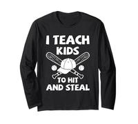 Entraîneur de Baseball pour Enfants Entraînement et vol de Sports Manche Longue