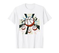 Entraîneur De Basket Rétro Ligue T-Shirt