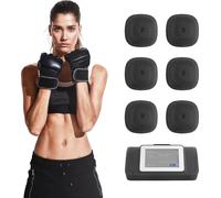 Entraîneur de boxe interactif, 10 modes d'entraînement, connexion Bluetooth, noir