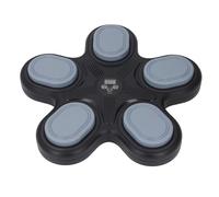 Entraîneur de Boxe Musical BT Innovant pour L'entraînement à Réponse en Temps Réel, Machine de Frappe Musicale Intelligente pour Le Fitness à Domicile (Black)