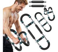 Entraîneur de bras réglable, MERACH Twister, ressort 27-50 kg, poignée antidérapante, exercices bras/pectoraux/biceps/dos, max